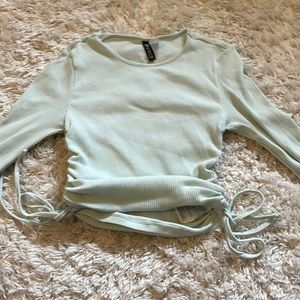 h&m mint green top! Never worn!!